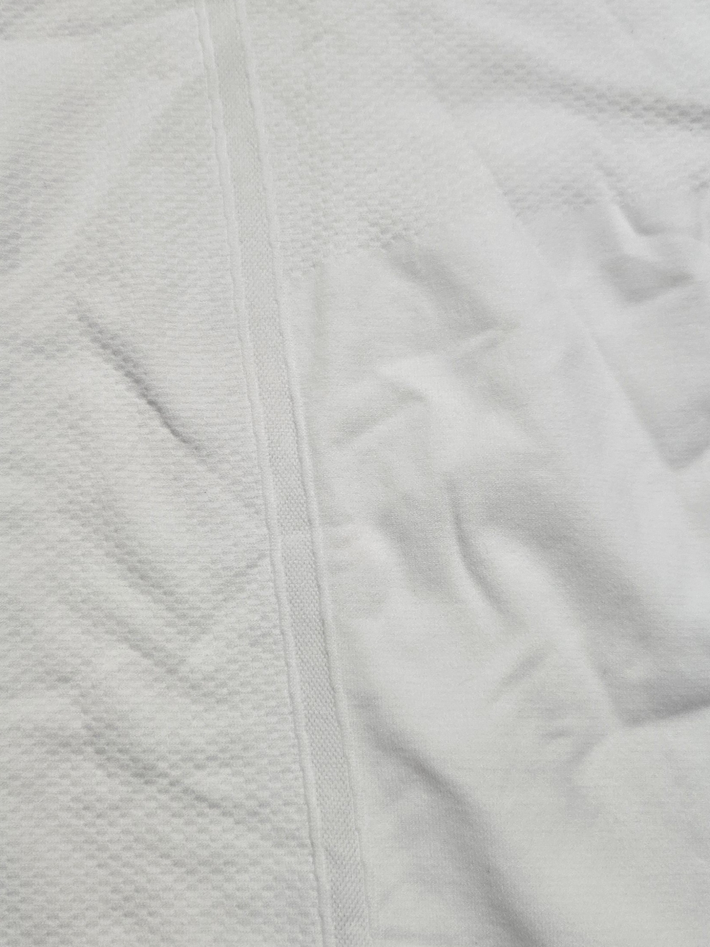Athleta Momentum Polo Tee White Black Trim Quarter Zip Golf Tennis M NWT - Picture 13 of 15